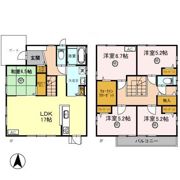 渕1丁目戸建D-roomの間取り画像