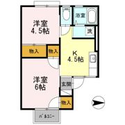 グリーンパレスの間取り画像