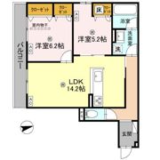 D-residence荘園Bの間取り画像