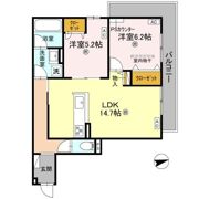D-residence荘園Bの間取り画像