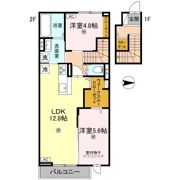 クレールYの間取り画像