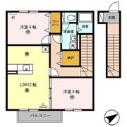 イル デ パン A棟の間取り画像