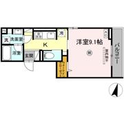 メゾン カルムⅡの間取り画像