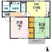 ジュネス花岡の間取り画像