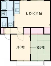 ウエストコートの間取り画像