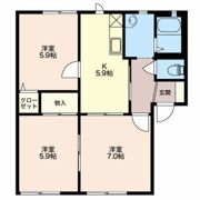 グリーンヒル宮前 Aの間取り画像