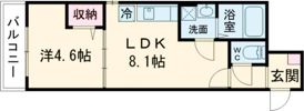 アーバンコート加古川の間取り画像