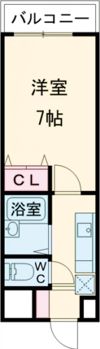リバティ・クレールの間取り画像
