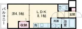 アーバンコート加古川の間取り画像
