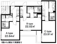 サルーテ 相生の間取り画像