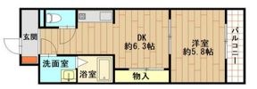 Bamboo TKの間取り画像