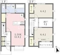 カーサ リーベルの間取り画像