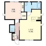 リアン・ファミリオAの間取り画像