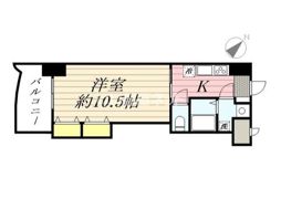 ロイヤル博多駅前の間取り画像