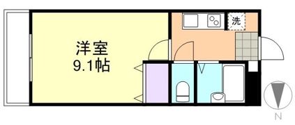 イーストピア扇の間取り画像