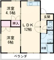 ファミール愛川の間取り画像