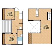 パティオ・コウダ Aの間取り画像