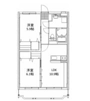 はなみずきⅡ番館の間取り画像