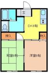 フラット吉島台の間取り画像