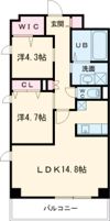 KAISHOⅡの間取り画像