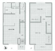 メゾネットロックヤードの間取り画像