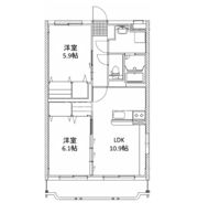 はなみずきⅡ番館の間取り画像