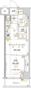 ガリシア亀戸水神の間取り画像