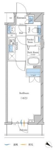 ガリシア下丸子リバーサイドの間取り画像