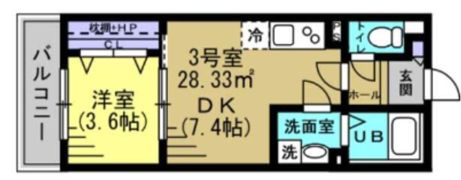 ザ・フォレスト北小金の間取り画像