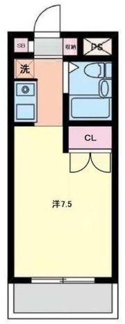 グリーンネスコートの間取り画像