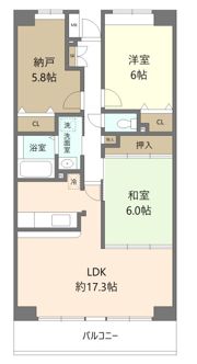グランデージ八千代中央の間取り画像
