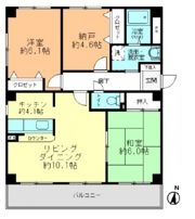 リマージュ南本町の間取り画像