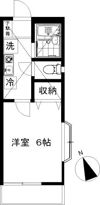 キャンパスコートの間取り画像