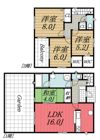 成田市西三里塚戸建 33号棟の間取り画像