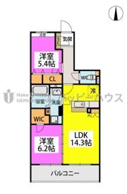 ノーブルコートの間取り画像