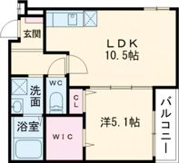 フジパレス百舌鳥駅南Ⅴ番館の間取り画像