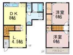 ステージ魚住の間取り画像