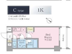 アイルグランデ横浜サウスの間取り画像