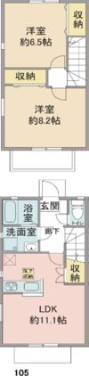 ハーブス ローズマリーの間取り画像