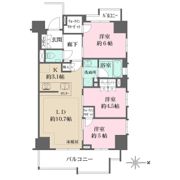 ザ・パークハウス国分寺プレイスの間取り画像