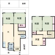 高松町戸建ての間取り画像