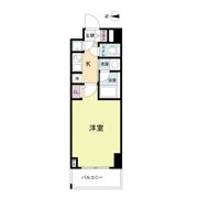 QCフラット北堀江の間取り画像