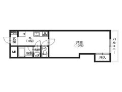ベルシャトー加登の間取り画像