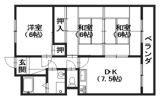 ヨシハラビルの間取り画像
