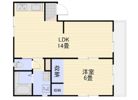 フレグランス笹口B棟の間取り画像
