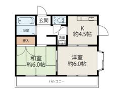 プチメゾントシの間取り画像