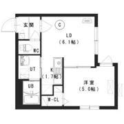 ルチアーノ発寒南の間取り画像