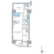 ルフォンプログレ上野稲荷町の間取り画像