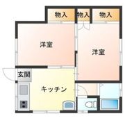 ユカリコーポの間取り画像