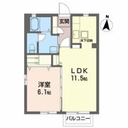 グリーン ハーモニー・Aの間取り画像